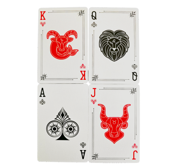 premium zodiac playing cards