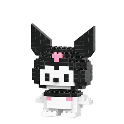 kuromi lego bricks