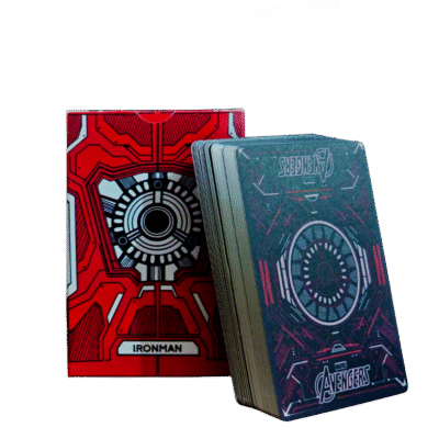 marvel’s iron man playing cards